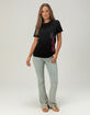 RIP CURL Y2K Womens Fitted Tee image number 2