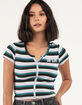 BODY GLOVE Womens Stripe Tee image number 1