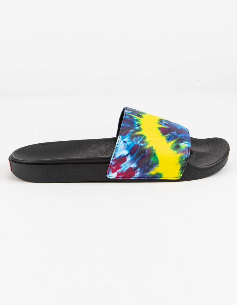 VANS Tie Dye Mysterioso & True White Slide-On Mens Sandals image number 2