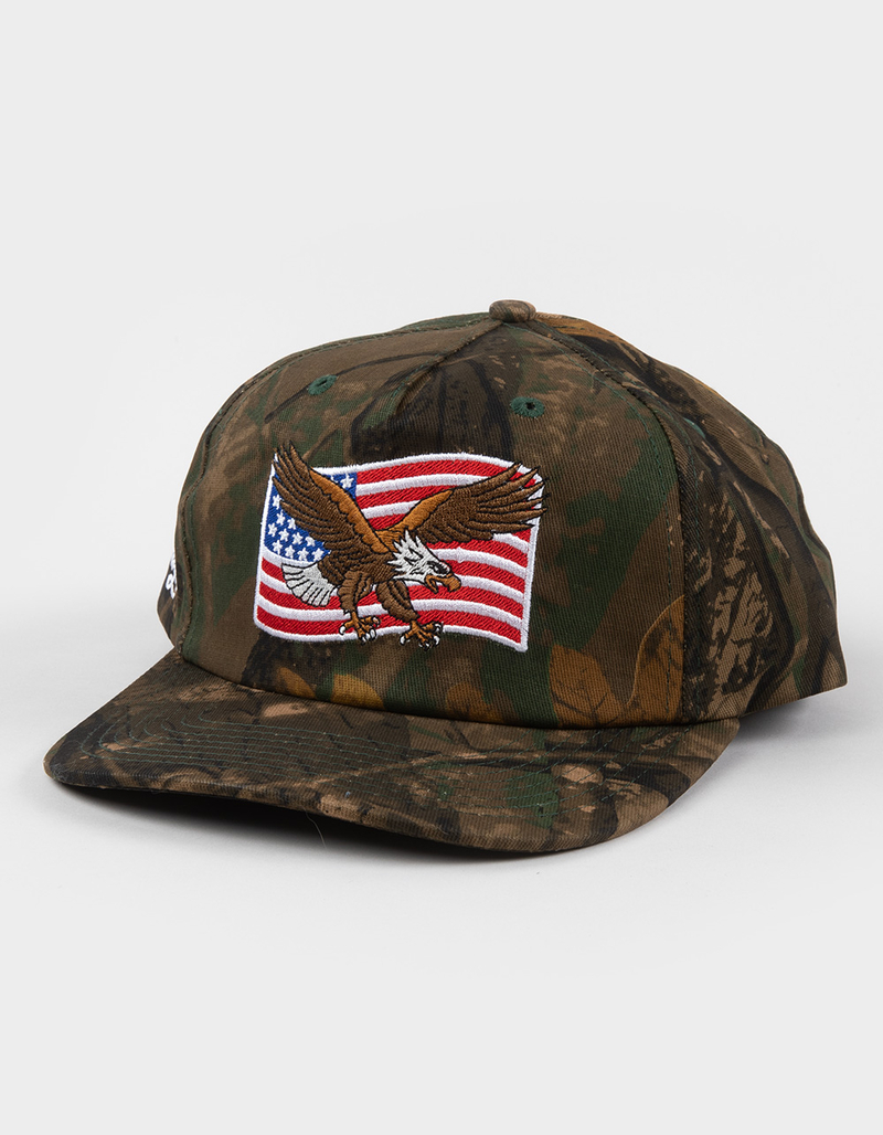 SEAGER SGR USA Camo Snapback Hat image number 0
