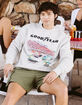 HUF x Goodyear Team HUF Mens Crewneck Sweatshirt image number 5