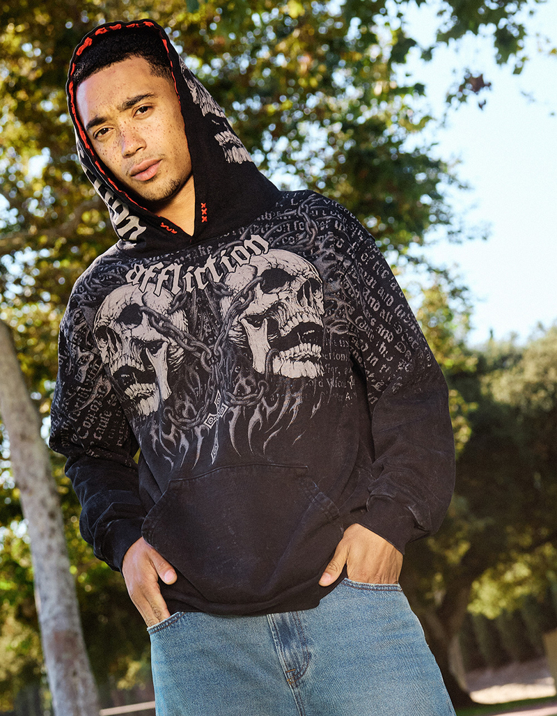 AFFLICTION Decimation Mens Hoodie image number 0