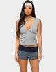 EDIKTED Balentina V-Neck Tank Top image number 1