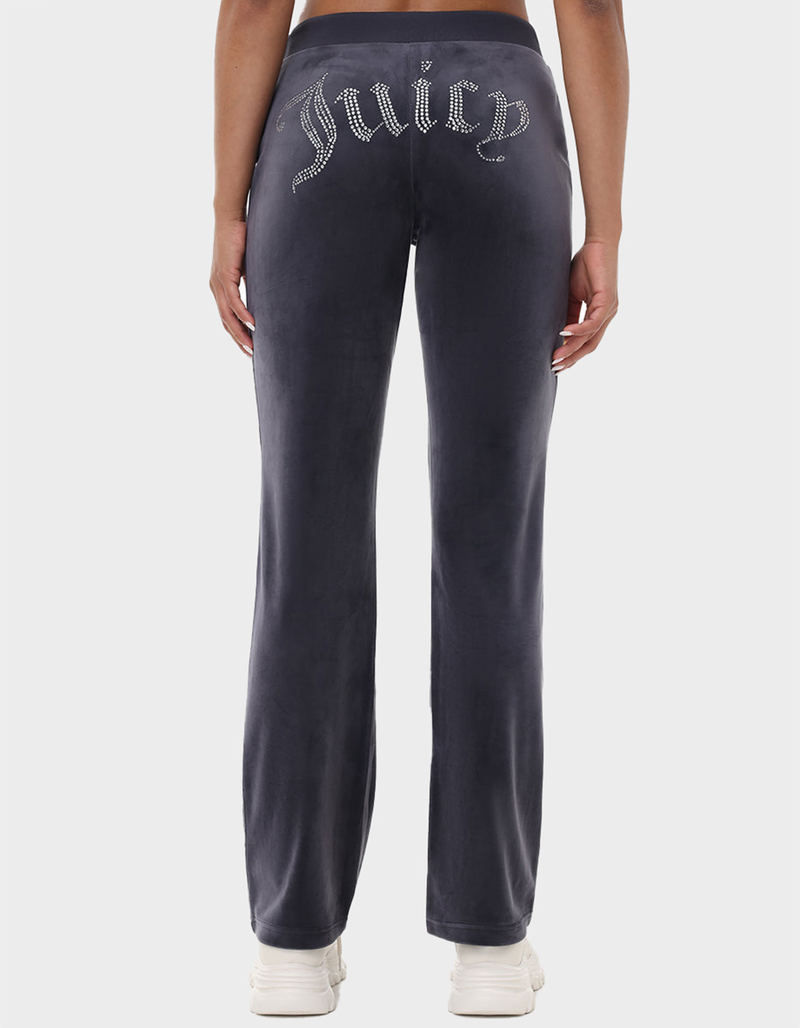 JUICY COUTURE OG Big Bling Womens Velour Track Pants image number 0