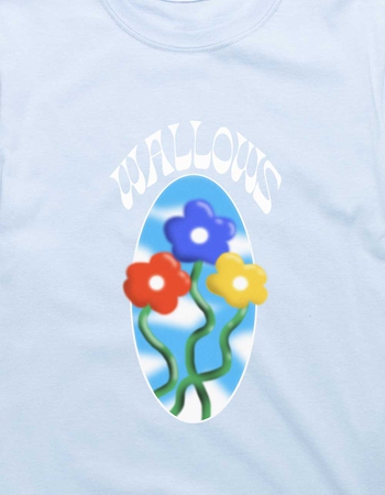 WALLOWS Flowers Unisex Tee Alternative Image