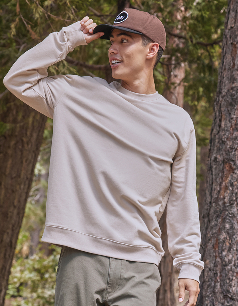 RSQ Solid Crewneck Mens Sweatshirt image number 5