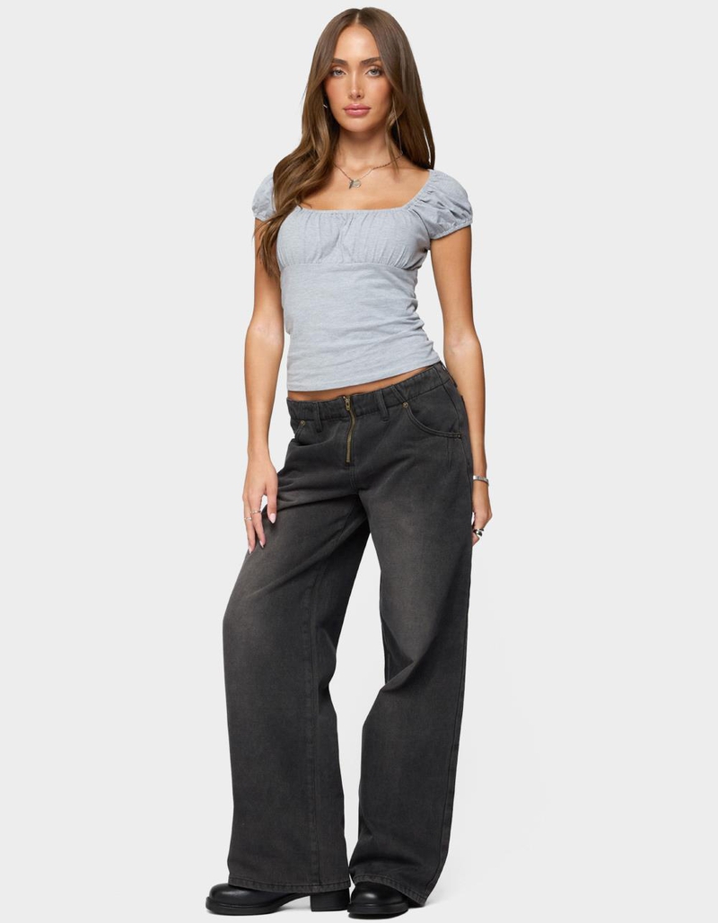 EDIKTED Oleana Gathered Bust Top image number 3