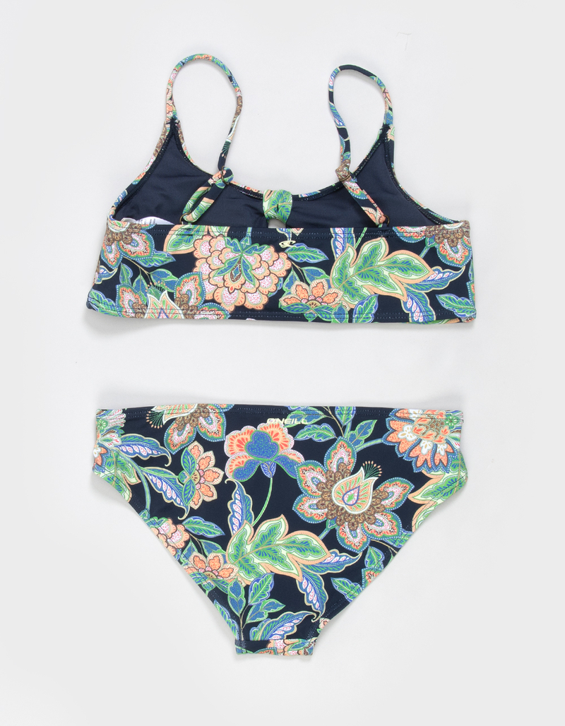 O'NEILL Mermaid Floral Girls Bralette Bikini Set image number 1