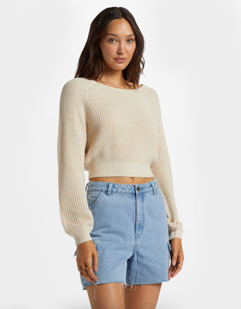 BILLABONG Sun Soaked Womens Crop Sweater image number 2