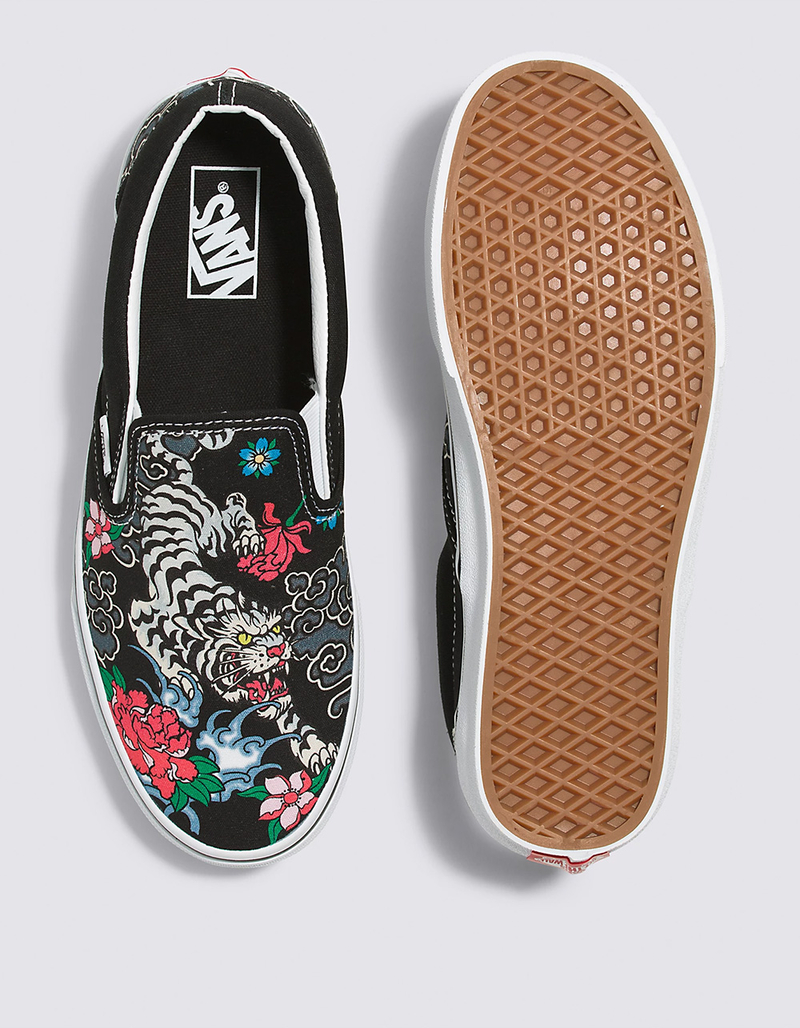 VANS Classic Slip-On Tiger Floral Shoes image number 2