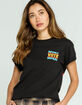 OBEY Revolt Vote Repeat Womens T-Shirt image number 2