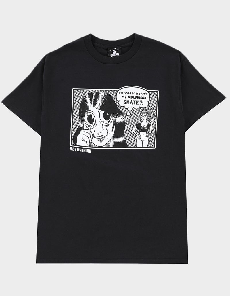 THRASHER x Toy Machine Girlfriend Mens Tee image number 0