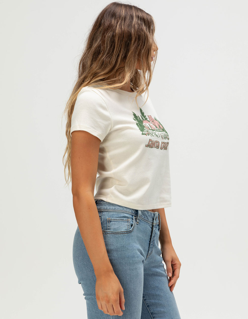 SANTA CRUZ Woodland Womens Crop Tee image number 2