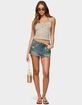 EDIKTED Lovina Textured Striped Halter Top image number 5