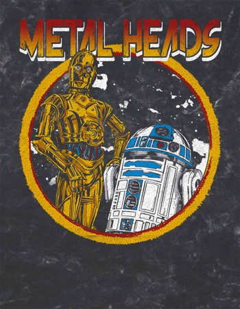 STAR WARS Metal Droids Unisex Tee Alternative Image