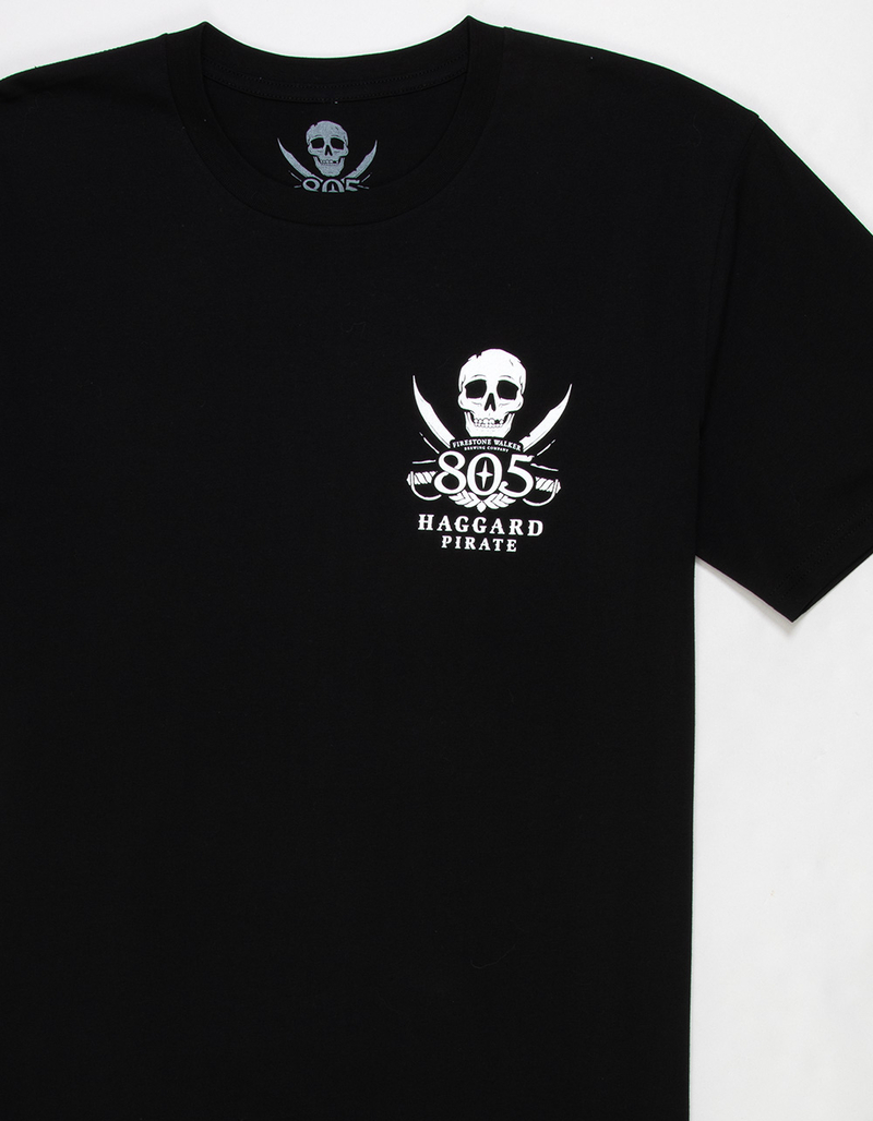 HAGGARD PIRATE x 805 Costa Nights Mens Tee image number 2