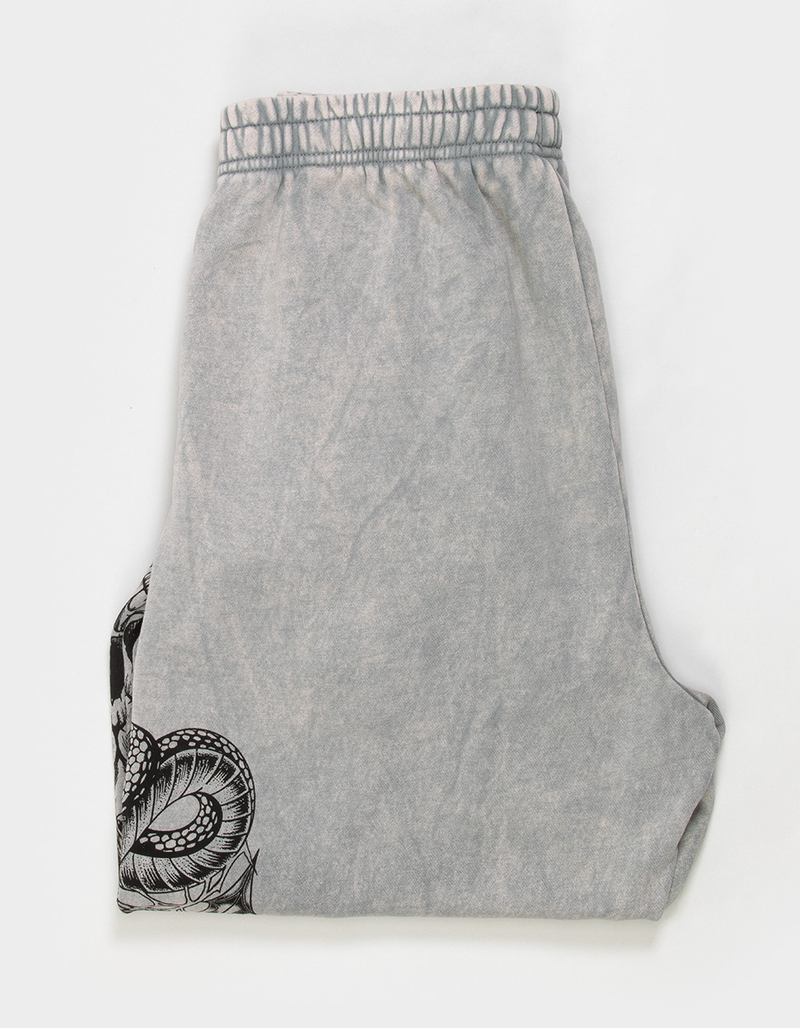AFFLICTION Deadly Mens Wide Leg Sweatpants image number 3