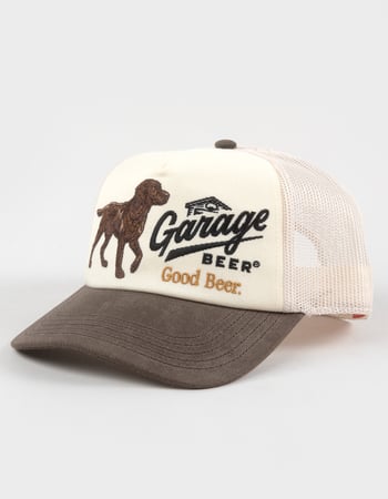 AMERICAN NEEDLE Garage Beer Trucker Hat Primary Image
