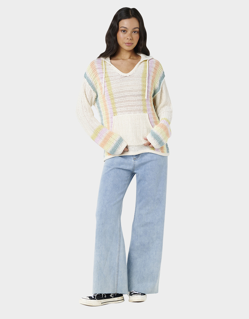 RIP CURL Revival Stripe Poncho Sweater image number 2