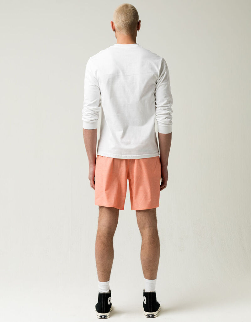 RSQ Active Mens Pink & Gray Shorts PNKGR 391800339