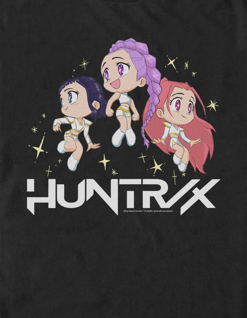 KPOP DEMON HUNTERS Chibi Group Huntrix Unisex Tee image number 1
