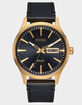 NIXON Sentry Solar Leather Watch image number 1