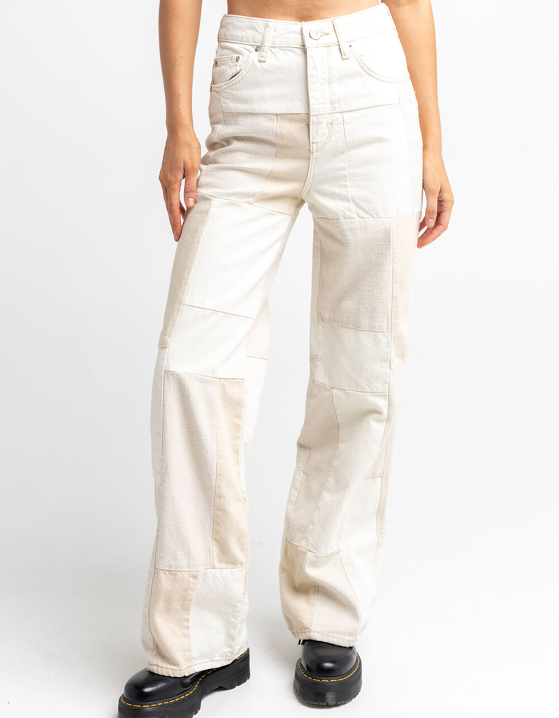 BDG Urban Outfitters Womens Patchwork Puddle Jeans image number 1