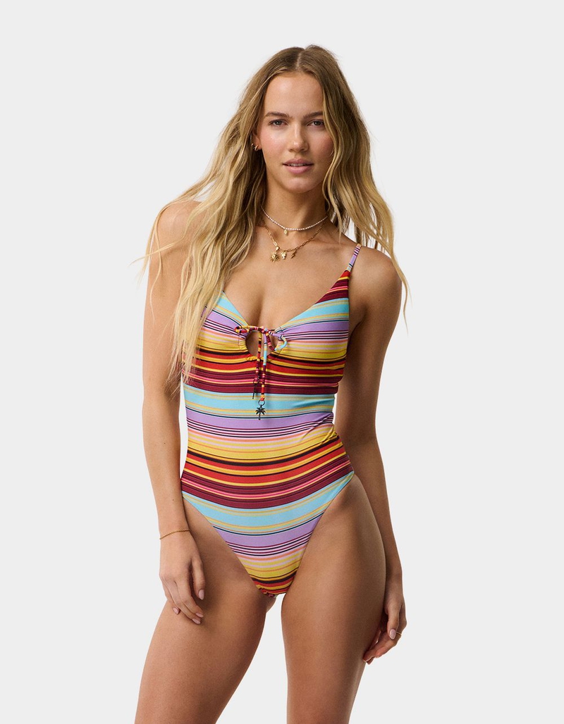RIP CURL Retro Stripe Full One Piece Swimsuit image number 0