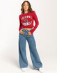 NFL Arizona Cardinals Womens Long Sleeve Baby Tee image number 2