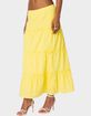 EDIKTED Charlotte Tiered Maxi Skirt image number 4