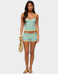 EDIKTED Eisley Striped Knit Halter Top image number 5
