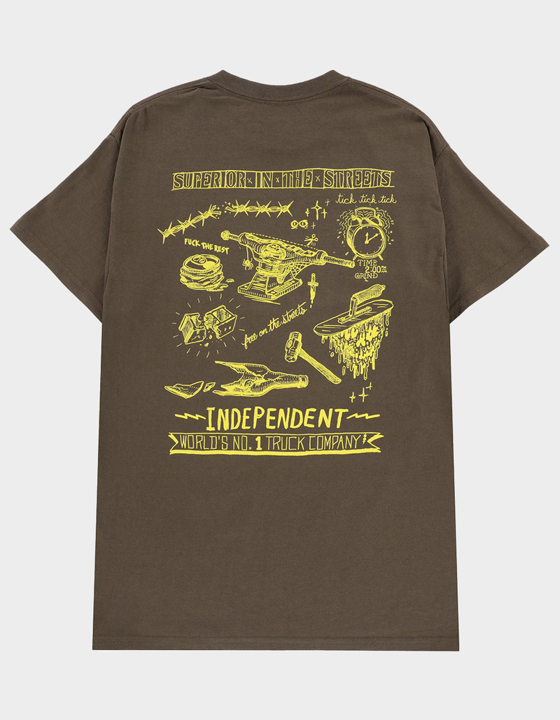 INDEPENDENT Bratrud Notebook Mens Tee image number 0