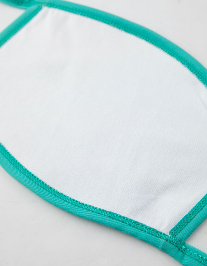 PSD Aqua Tie Dye Fashion Face Mask image number 2