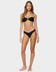 EDIKTED Starfish Ruched Bikini Bottoms image number 5