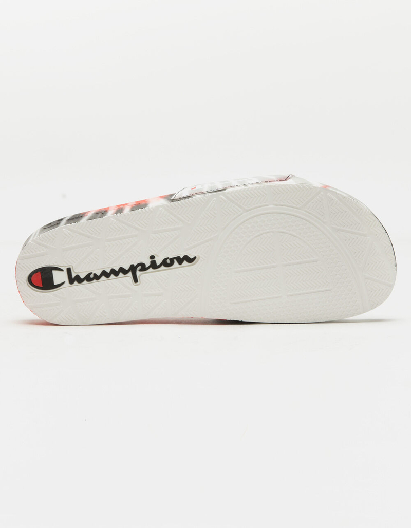 CHAMPION IPO Tie Dye Mens Slide Sandals image number 2