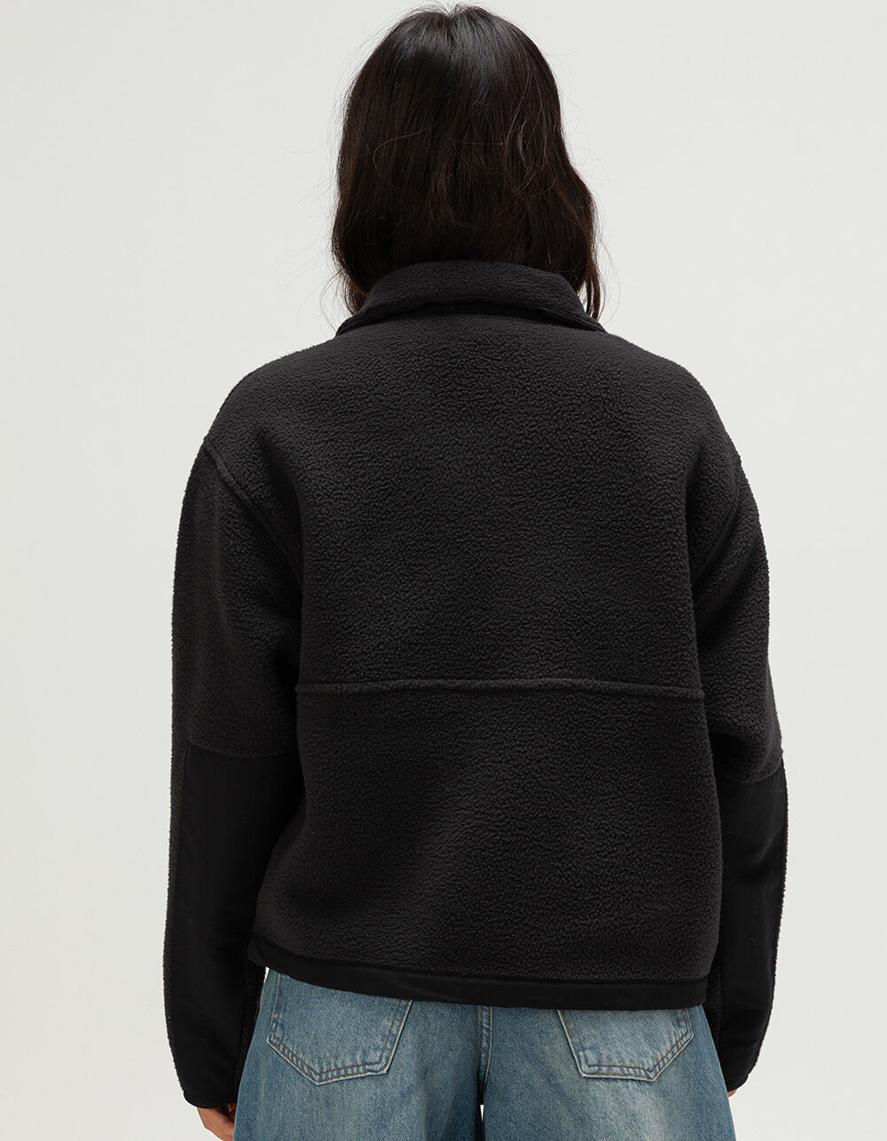 THE NORTH FACE Yumiori Off Peak Womens Full-Zip Jacket - BLACK