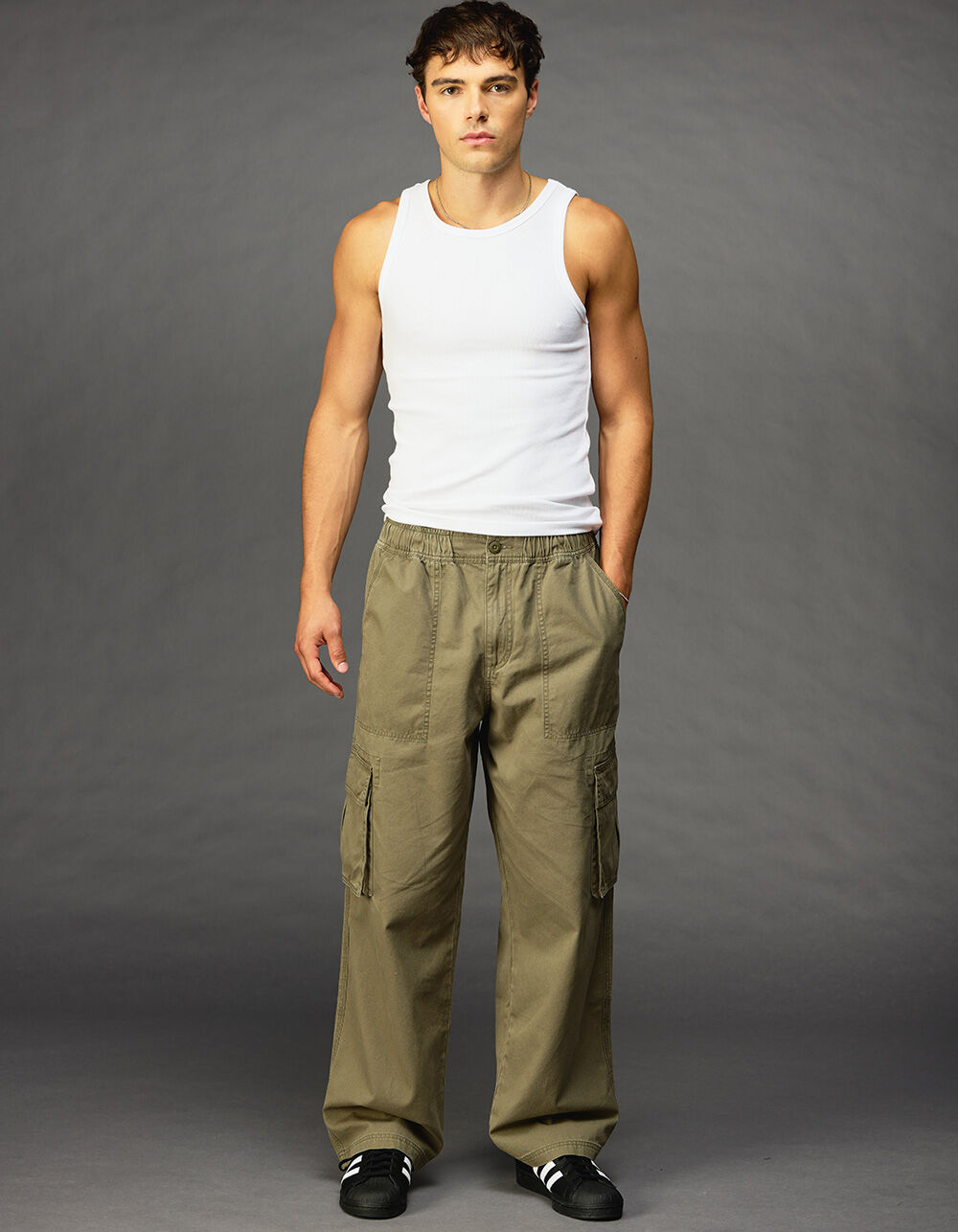 TNRCN PISTE PANTS OLIVE Ｌサイズ　RUFFLOG Tru-Spec 24-7 Original Tactical Pants, Olive Drab Green