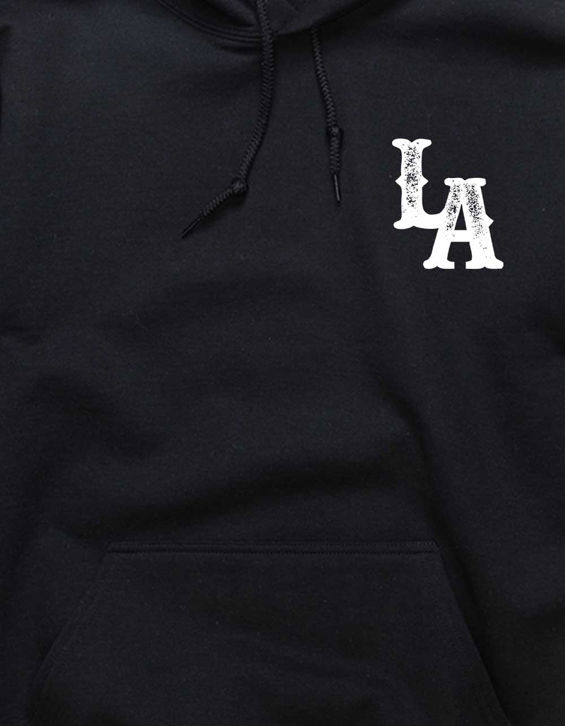 LOS ANGELES Logo Unisex Hoodie image number 1