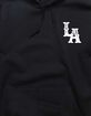 LOS ANGELES Logo Unisex Hoodie image number 2
