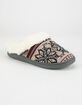 MUK LUKS Star Snowflake Womens Slippers image number 2