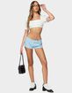 EDIKTED Verity Tailored Micro Shorts image number 4