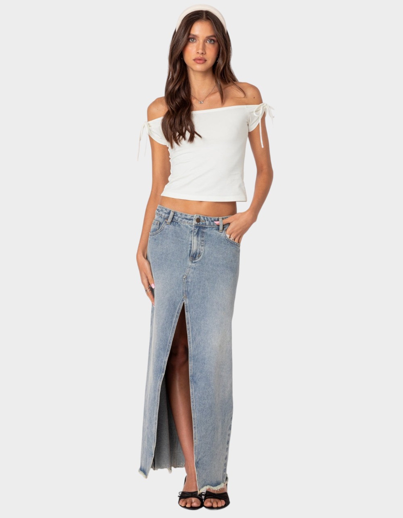 EDIKTED Jess Off Shoulder Top image number 1