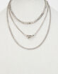 FULL TILT ID Tag & Hook Layered Necklace image number 4