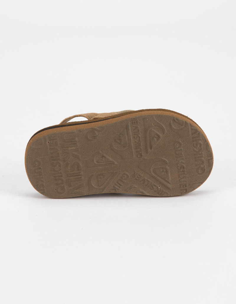 QUIKSILVER Carver Suede Toddler Sandals image number 4