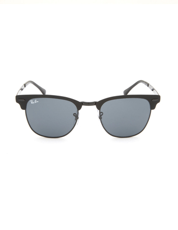 RAY-BAN Clubmaster Metal Black & Black Gradient Sunglasses Alternative Image
