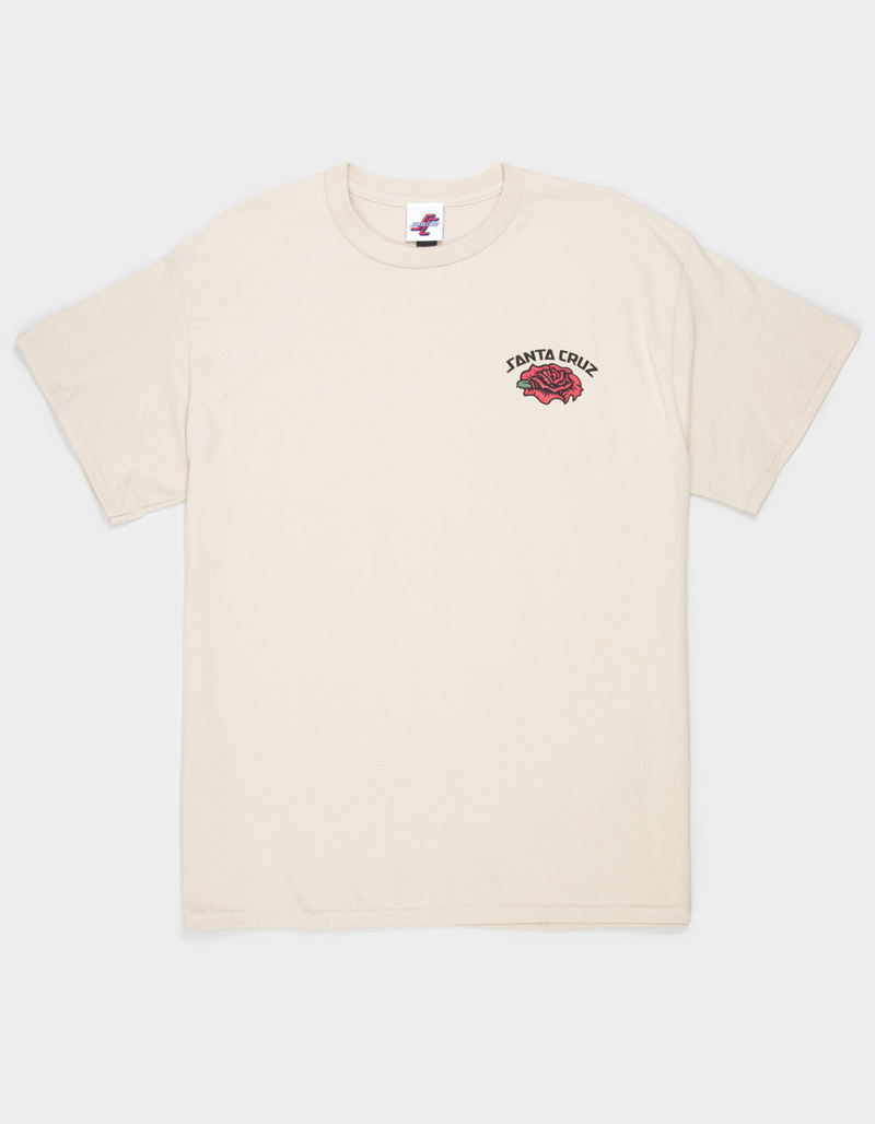SANTA CRUZ Rose Solo Mens Tee image number 1