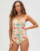 EIDON Meredith Illusion One Piece Swimsuit image number 1