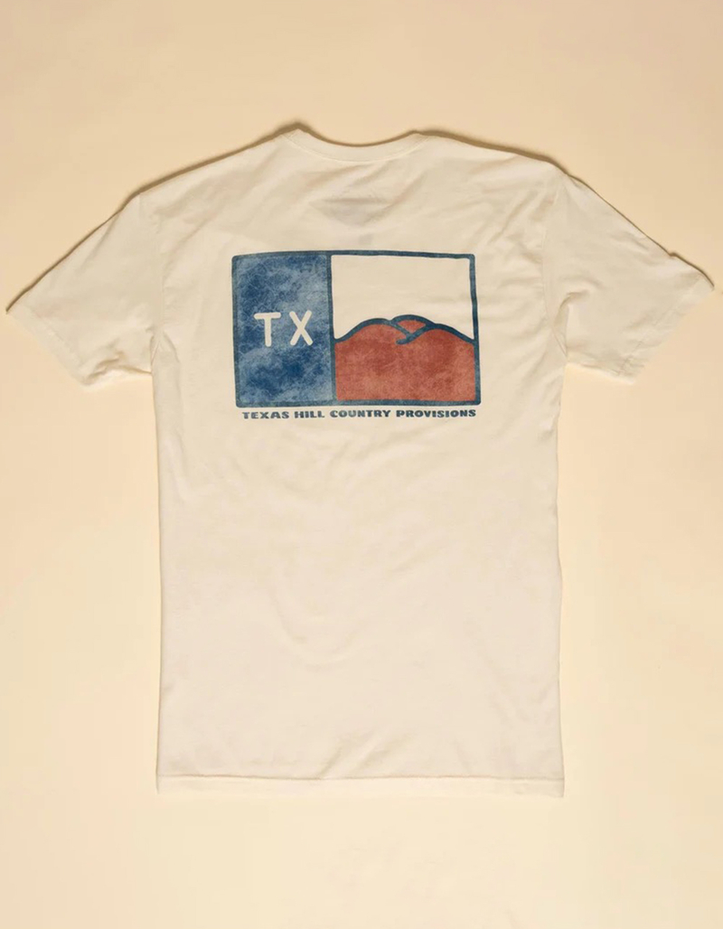TEXAS HILL COUNTRY PROVISIONS Hill Country Flag Mens Tee image number 0