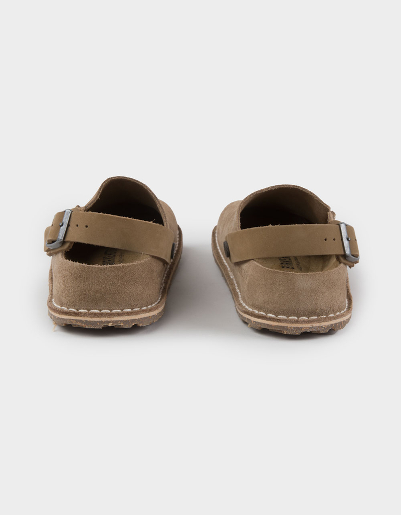 BIRKENSTOCK Lutry Premium Suede Womens Clogs image number 3