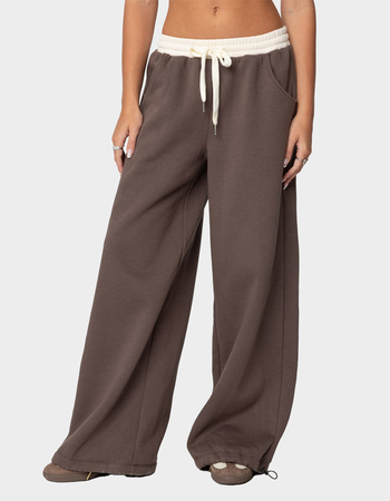 EDIKTED Mikki Wide Leg Sweatpants Primary Image